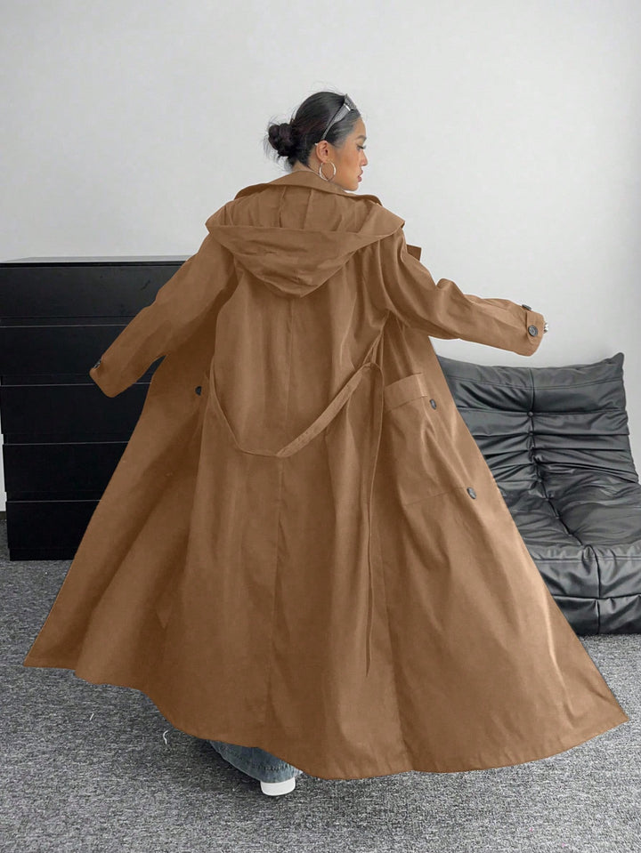 Trench Shein Curve+, maro
