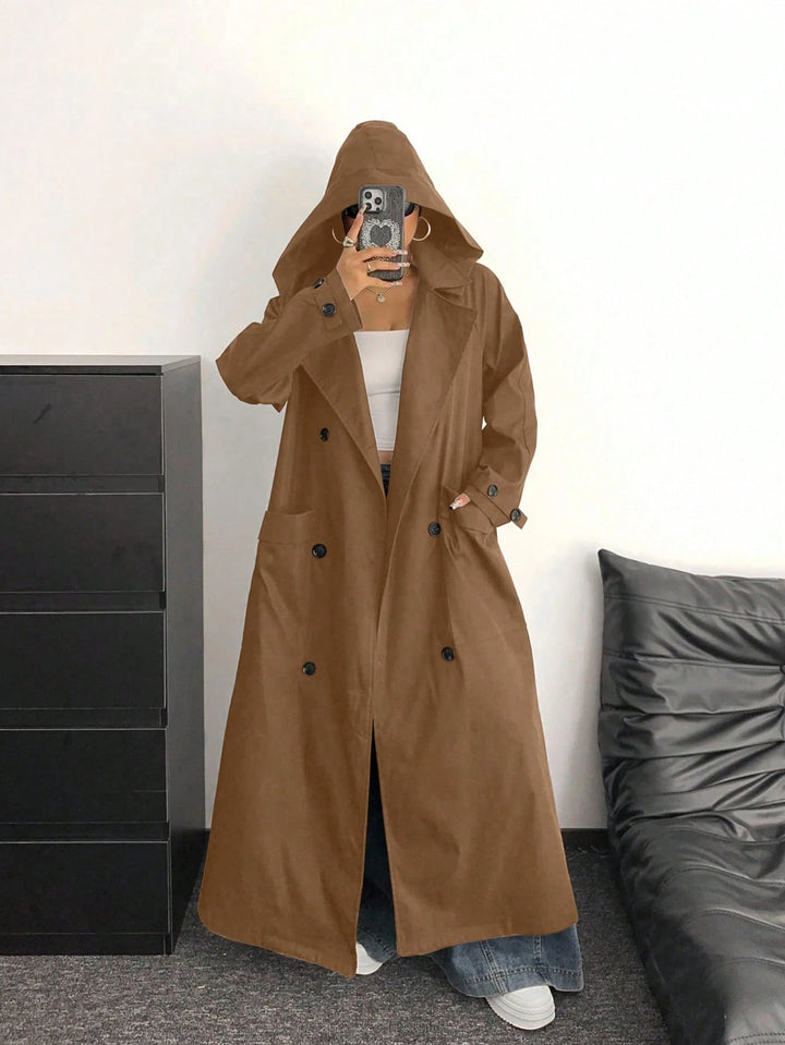 Trench Shein Curve+, maro