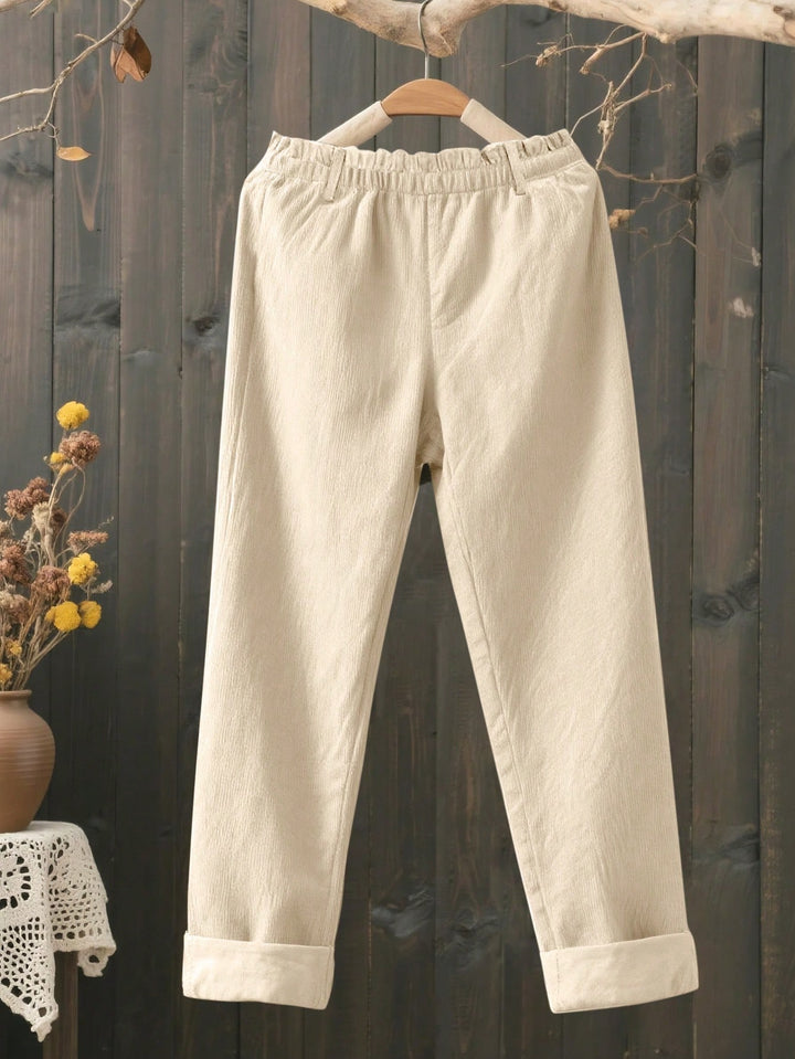 Pantaloni SHEIN, portocaliu
