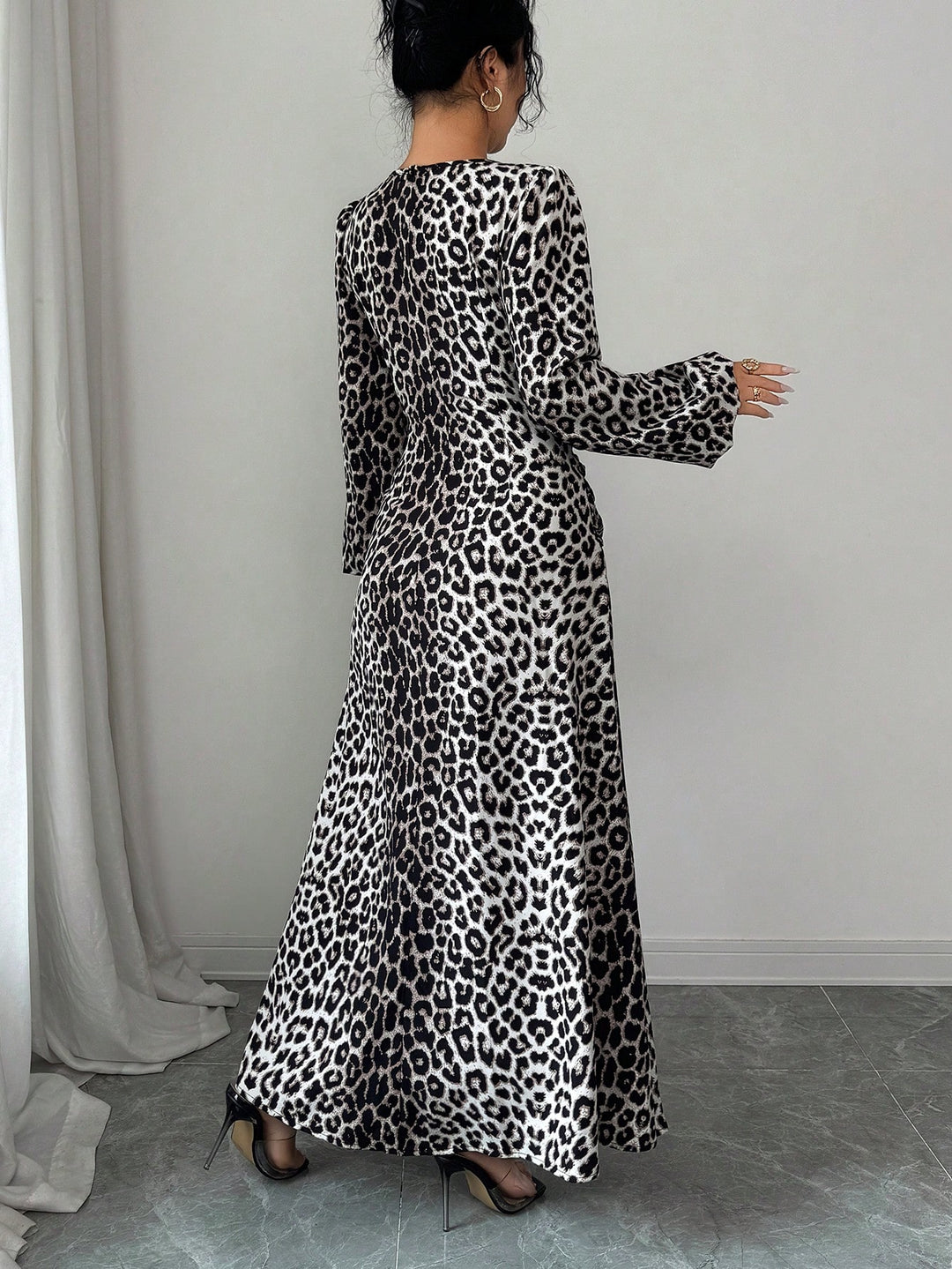 Rochie maxi Shein, mix culori