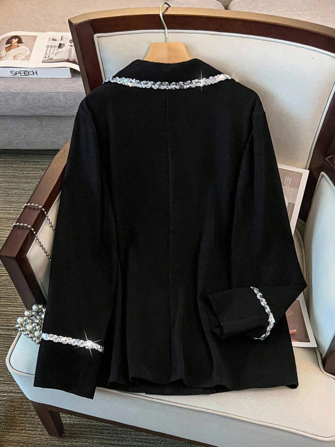 SHEIN fekete blézer