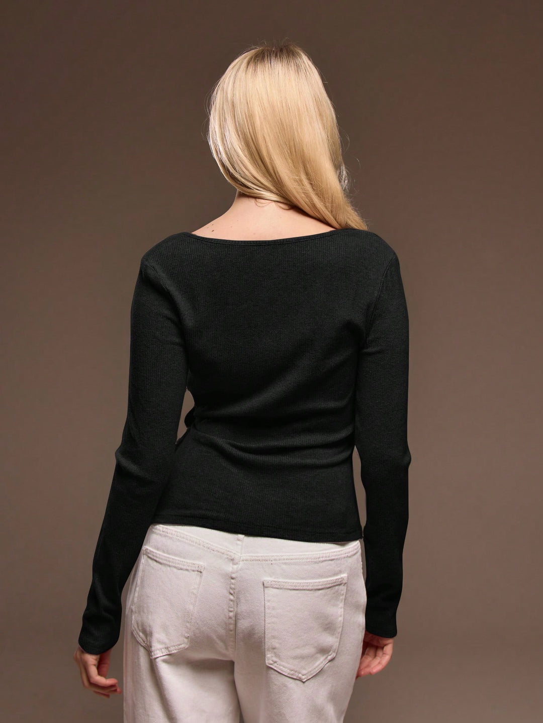 Top SHEIN, negru