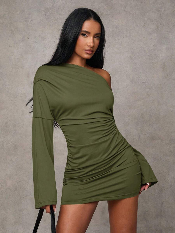 Rochie mini SHEIN, verde