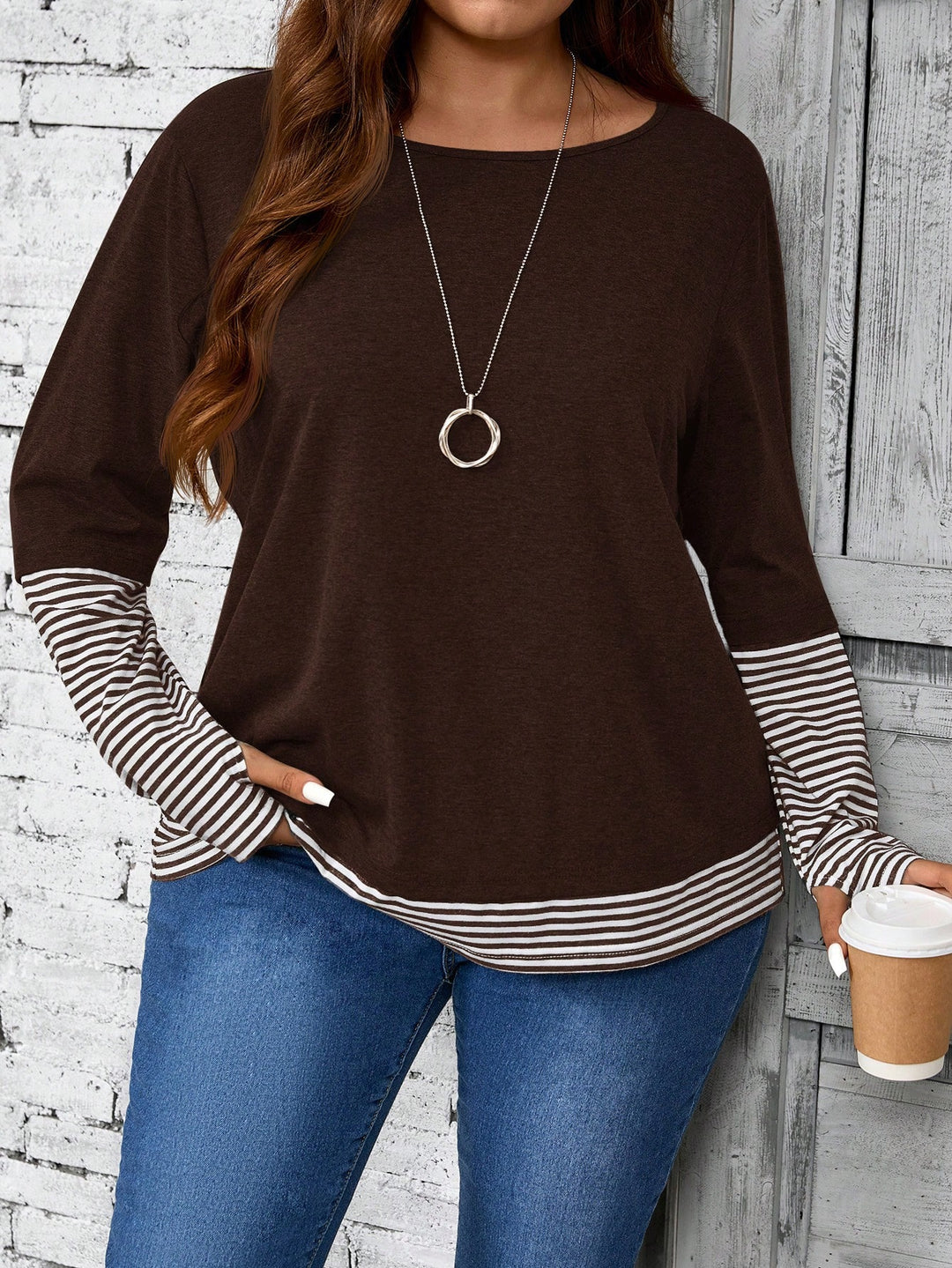 Tricou SHEIN, maro