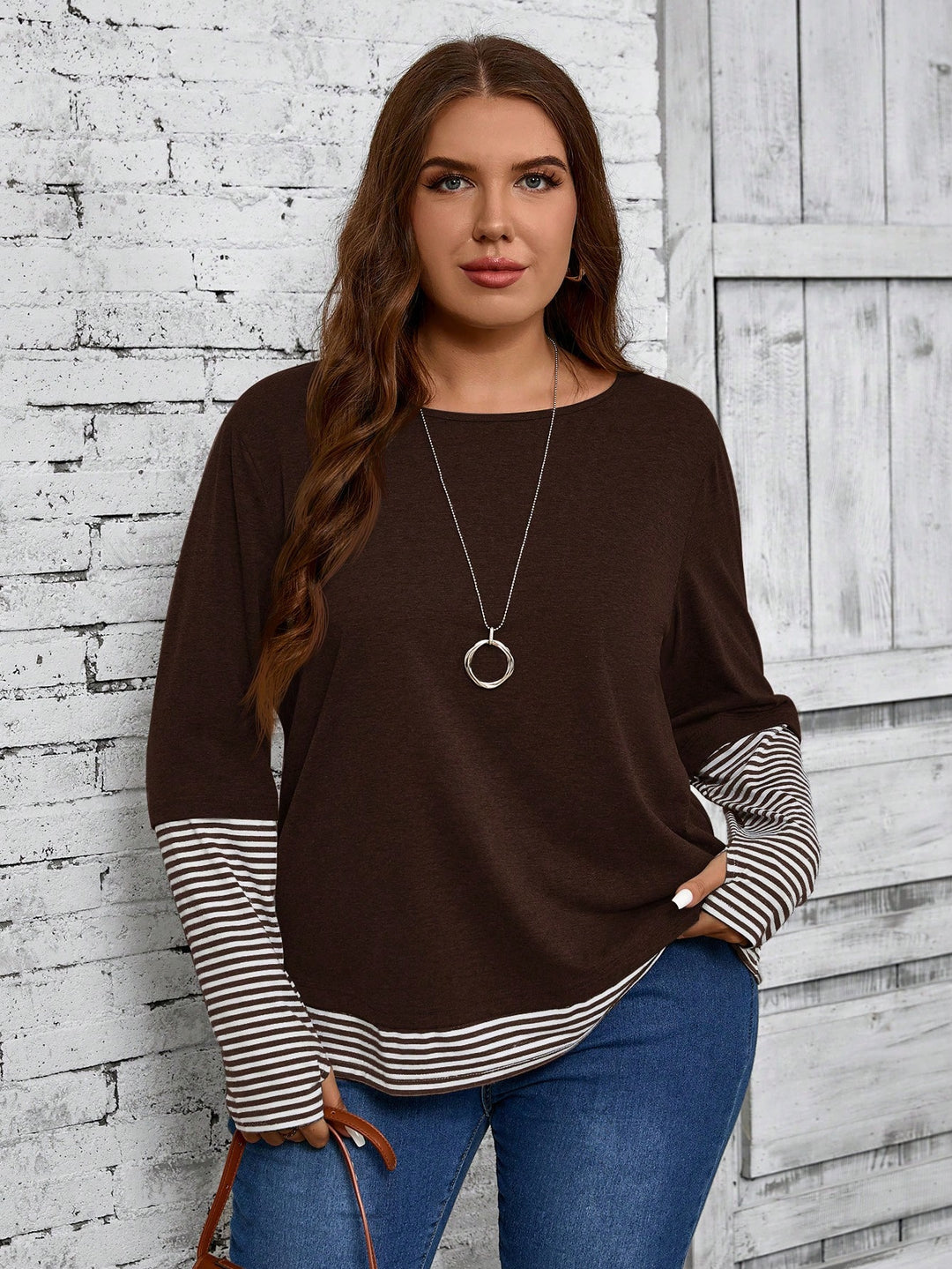 Tricou SHEIN, maro