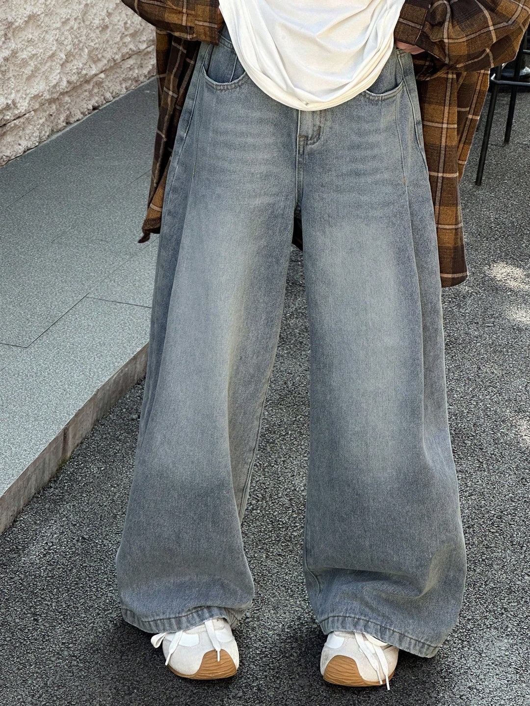 Jeans SHEIN, albastru