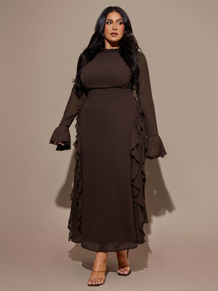 Rochie SHEIN, maro