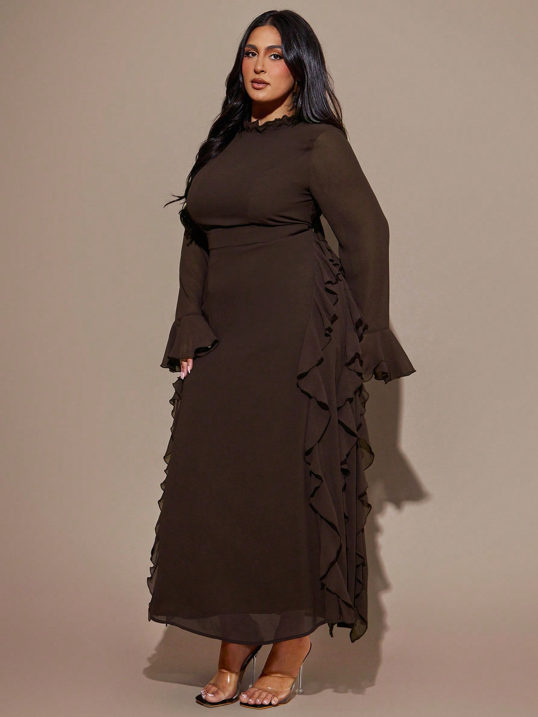 Rochie SHEIN, maro