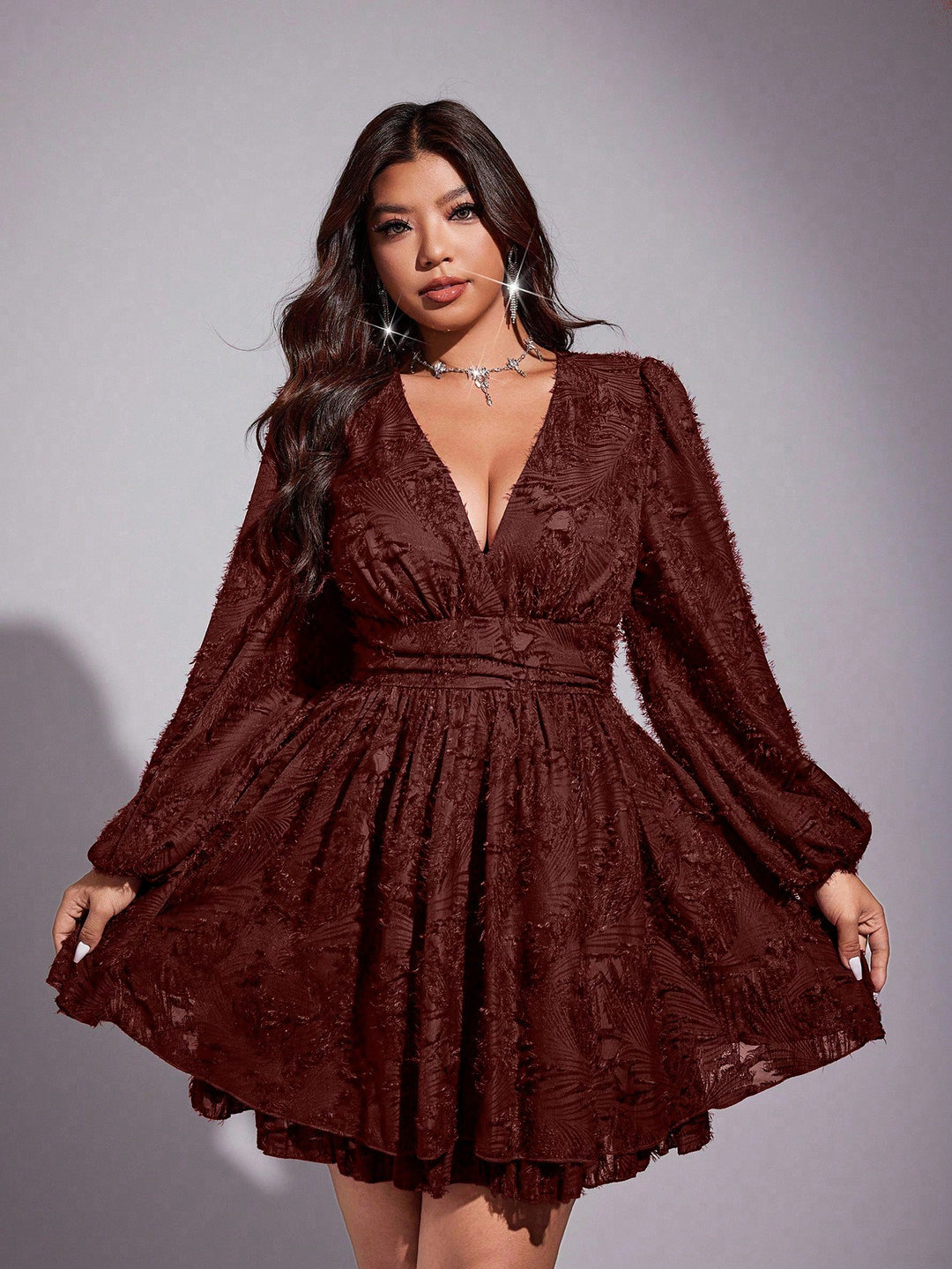 Rochie SHEIN, maro