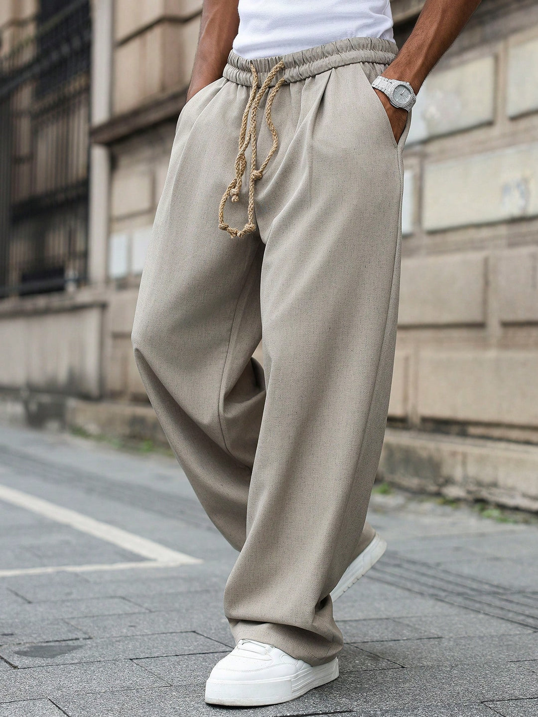 Pantalon SHEIN, gri