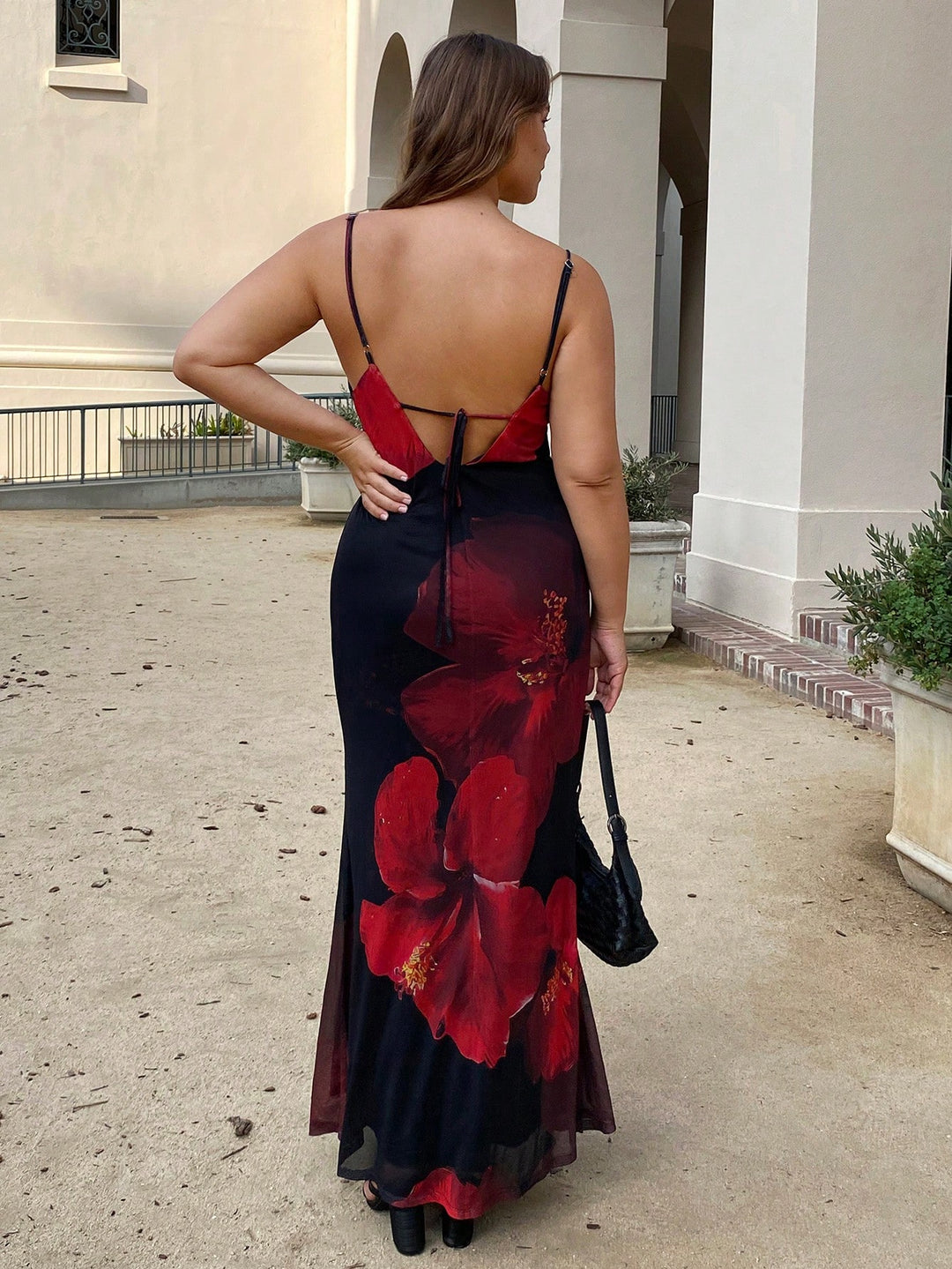 Rochie maxi SHEIN, mix culori
