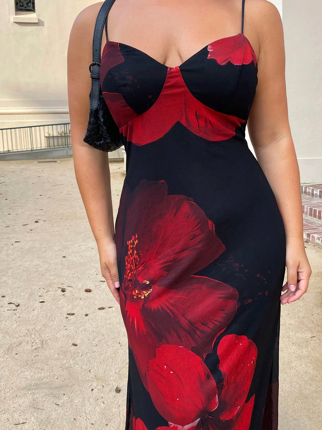 Rochie maxi SHEIN, mix culori