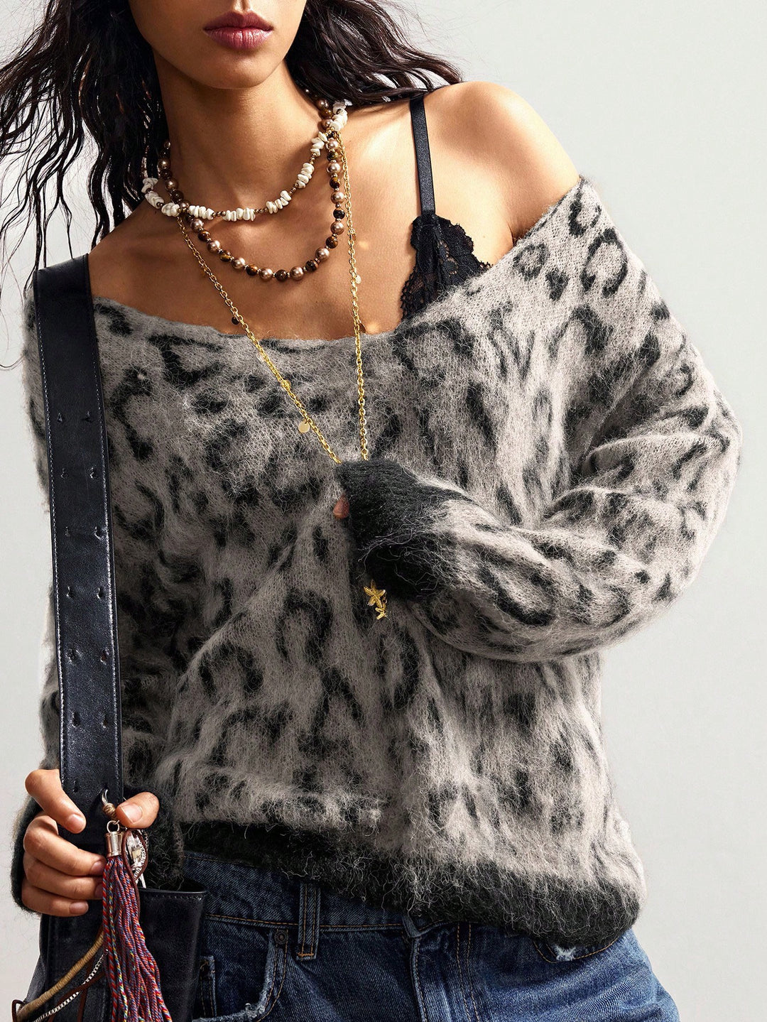 Pulover SHEIN, bej