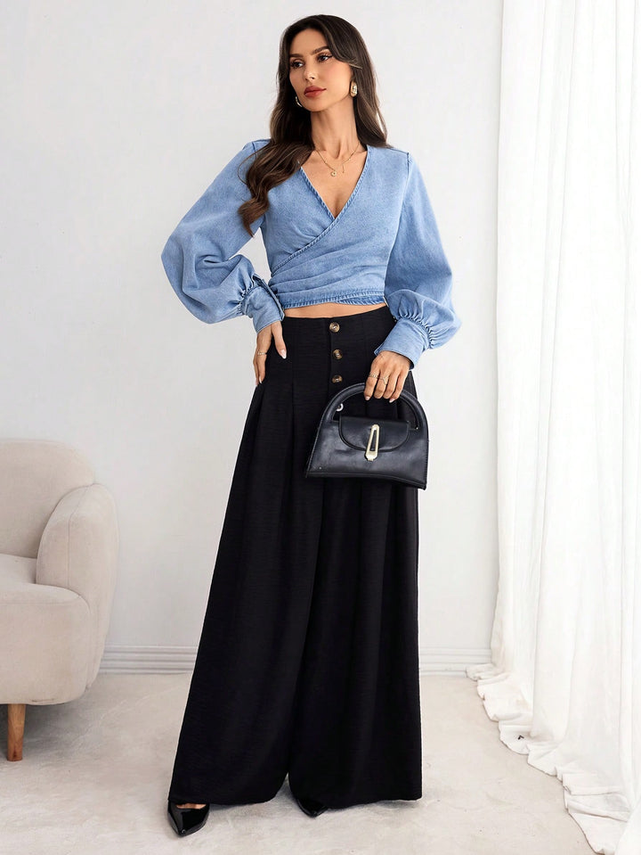 Top SHEIN, albastru