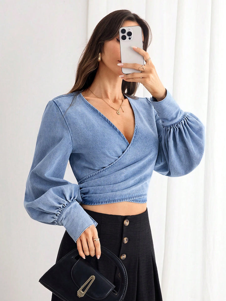 Top SHEIN, albastru