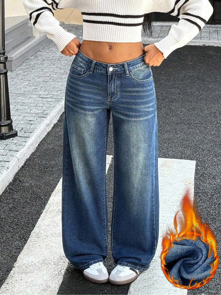 Jeans SHEIN, albastru