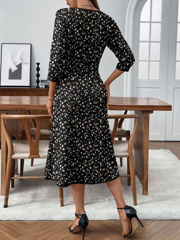 Rochie midi SHEIN, alb