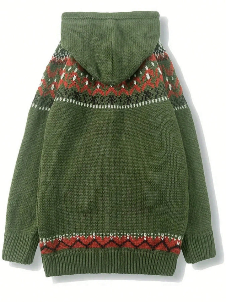 Cardigan SHEIN, kaki