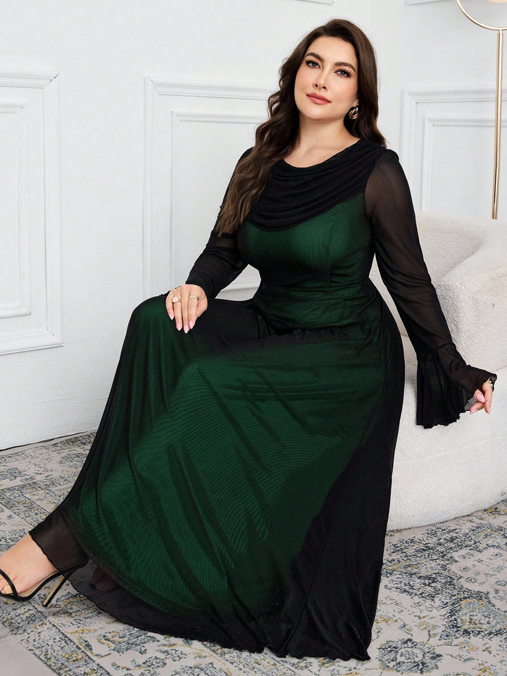 Rochie SHEIN, verde