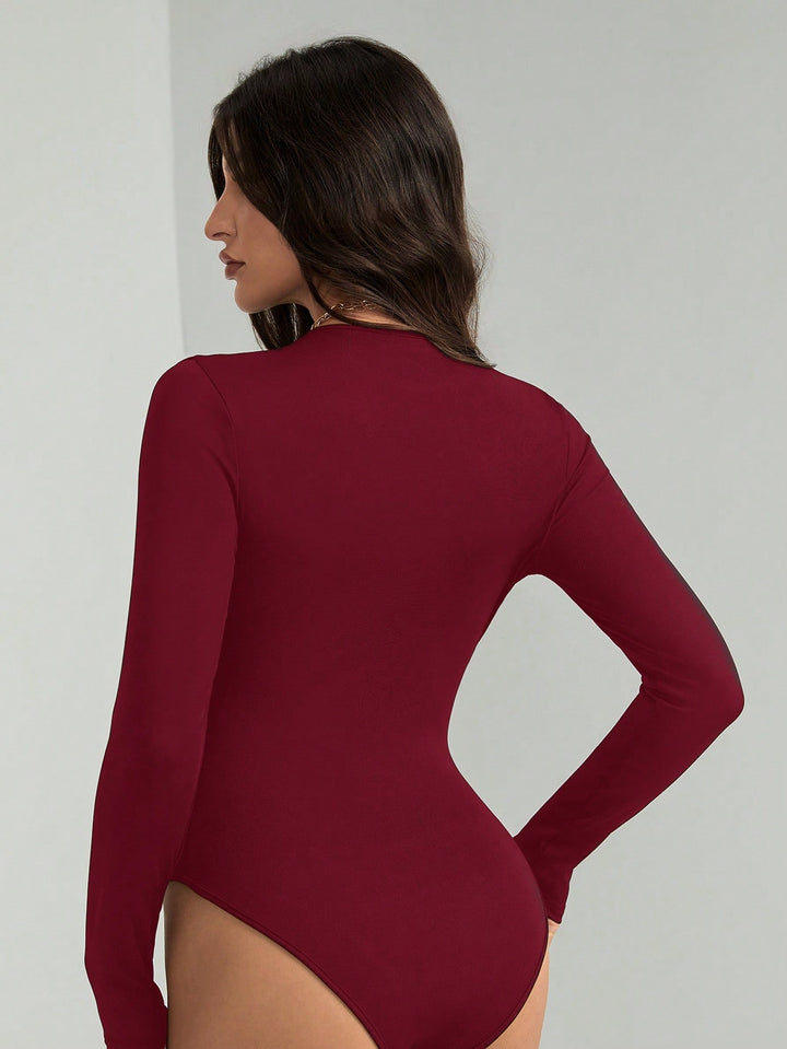 Body SHEIN, vișiniu