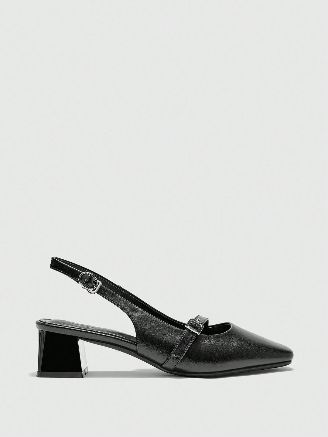 Pantofi cu toc SHEIN, negru