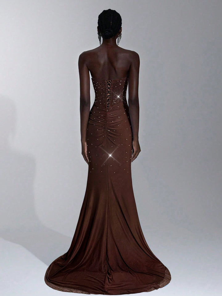Rochie SHEIN, maro