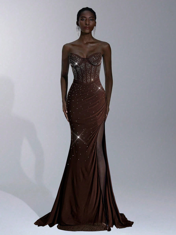 Rochie SHEIN, maro