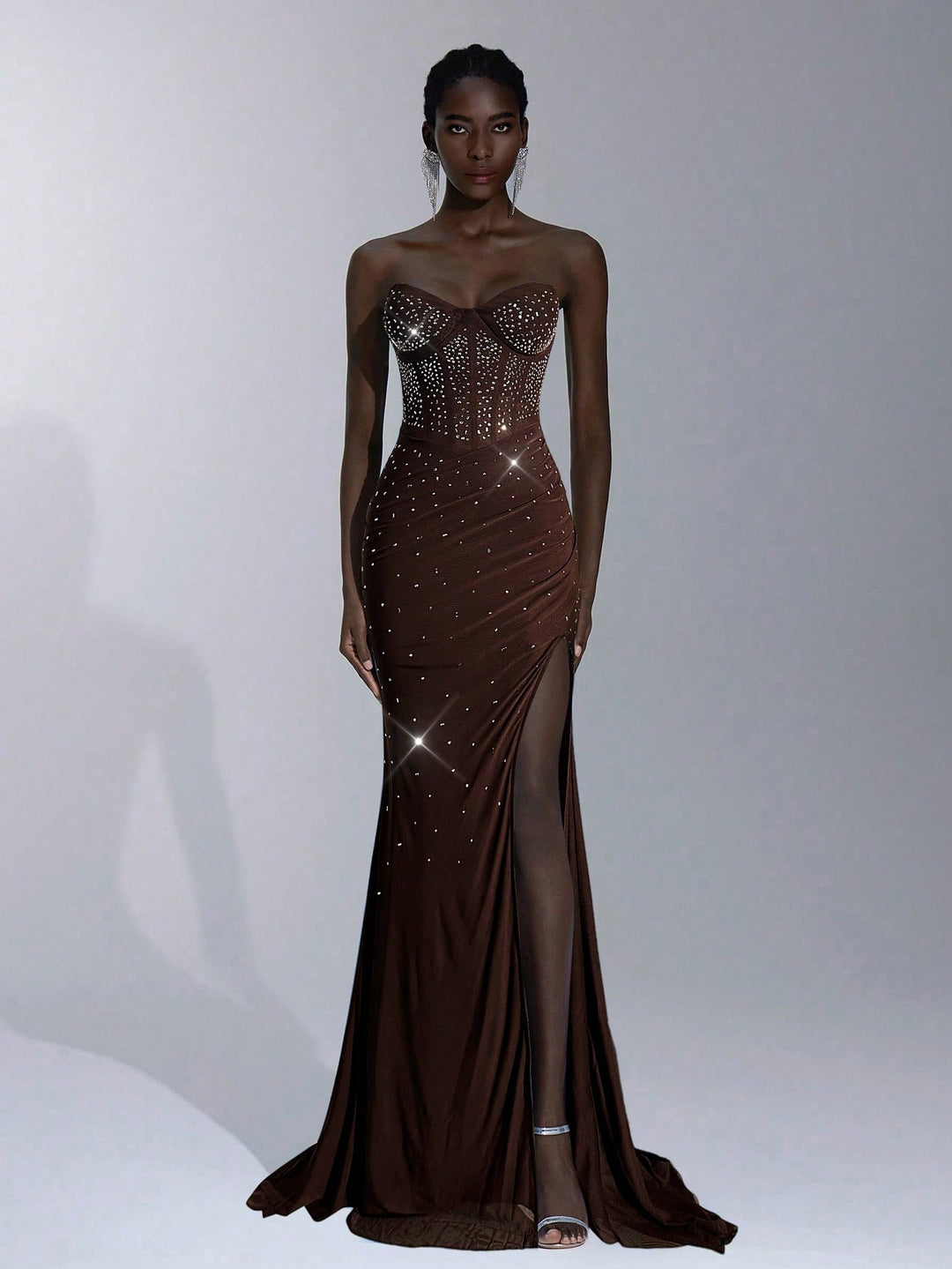 Rochie SHEIN, maro