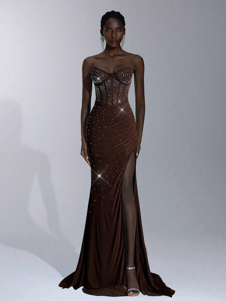 Rochie SHEIN, maro