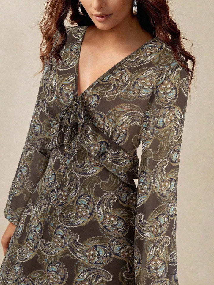 SHEIN Maxi Dress, Colour Mix