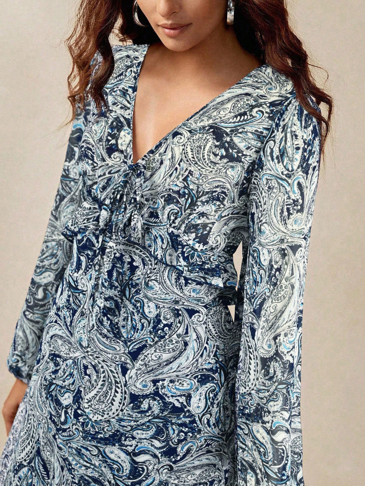 Rochie maxi SHEIN, mix culori
