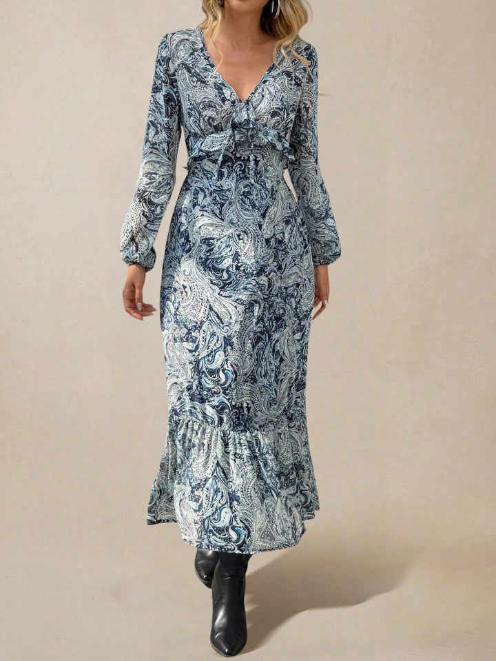 Rochie maxi SHEIN, mix culori