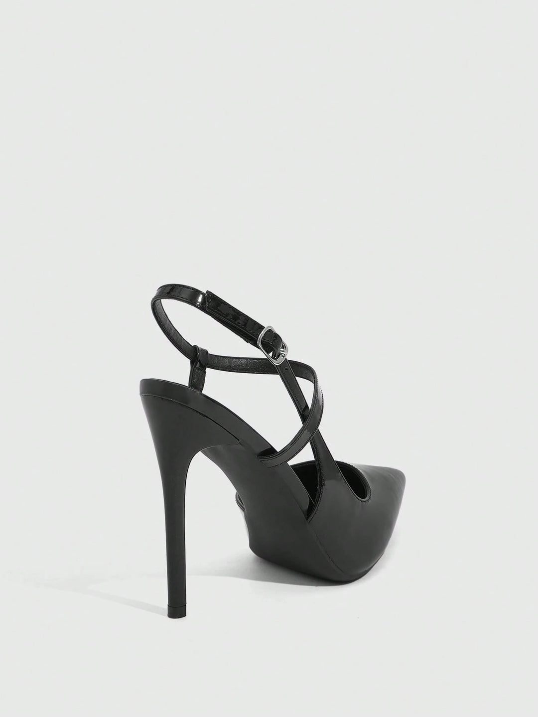 Pantofi cu toc SHEIN, negru