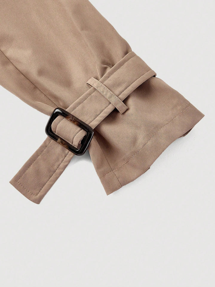 Trench SHEIN, kaki