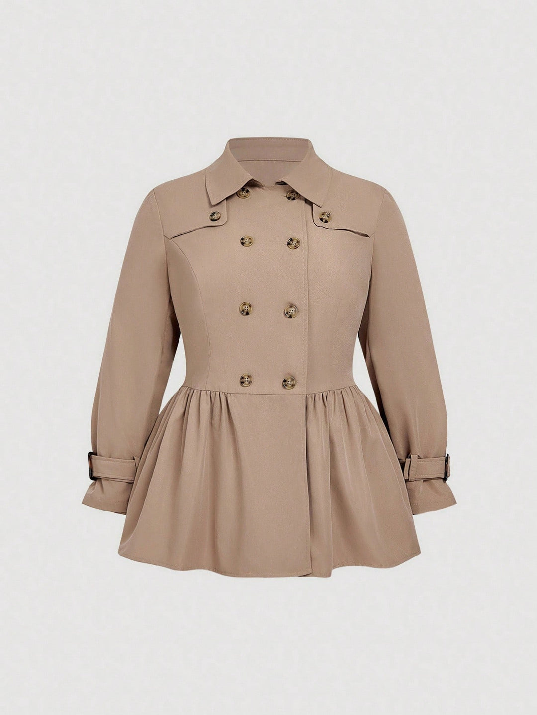 Trench SHEIN, kaki