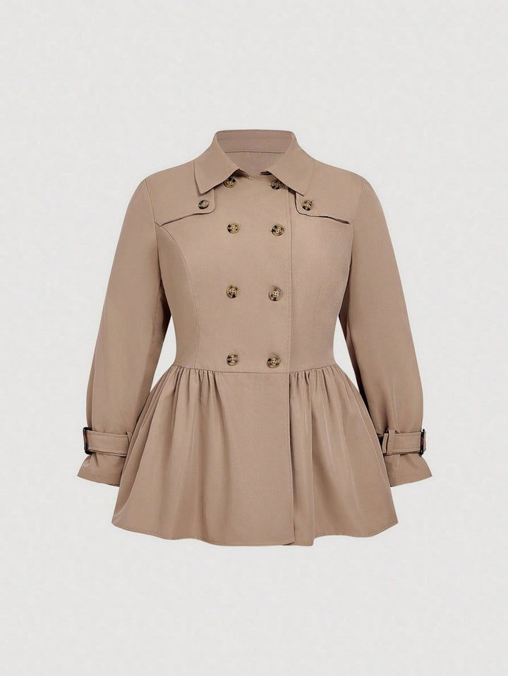Trench SHEIN, kaki