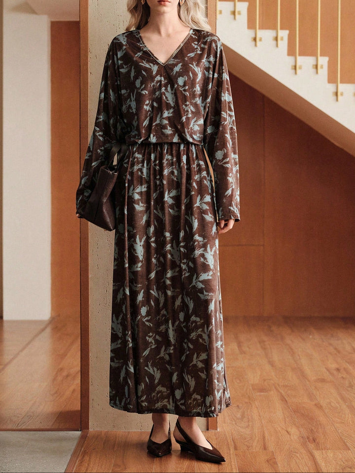 Rochie maxi Shein, maro