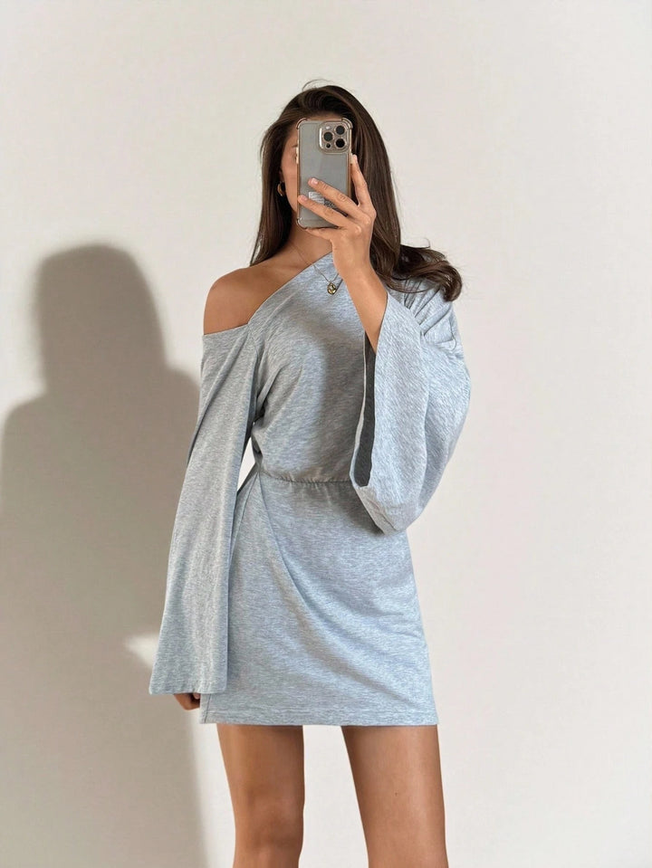 Rochie mini SHEIN, gri