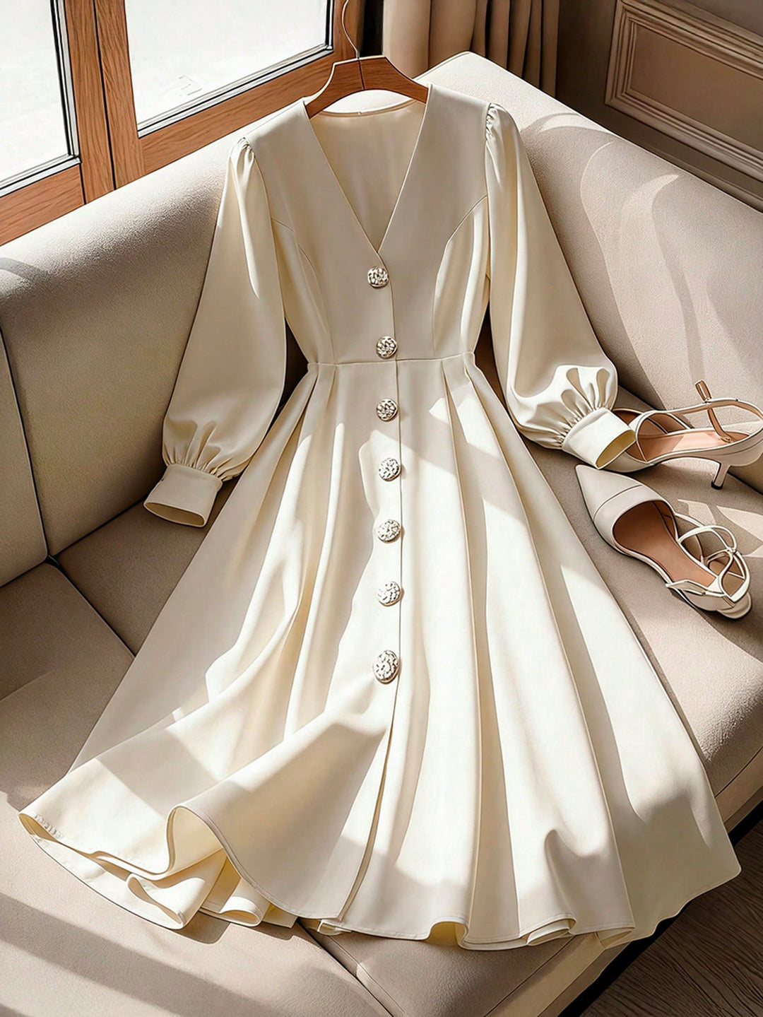 Rochie SHEIN, bej