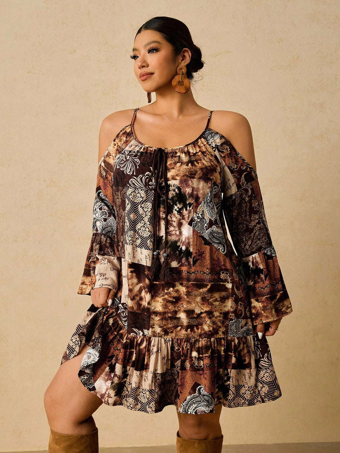 Rochie SHEIN, maro
