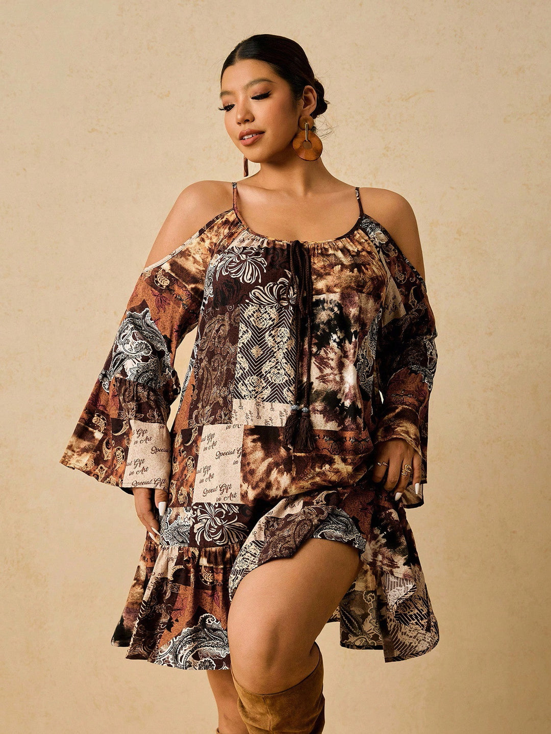 Rochie SHEIN, maro