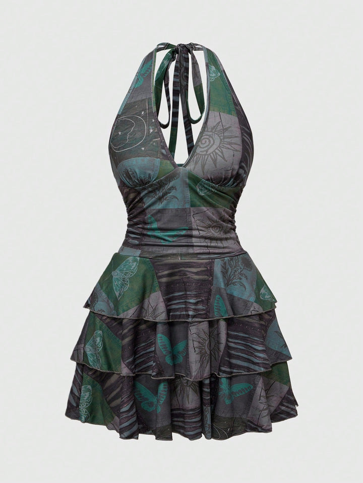 Rochie scurtă SHEIN, mix culori