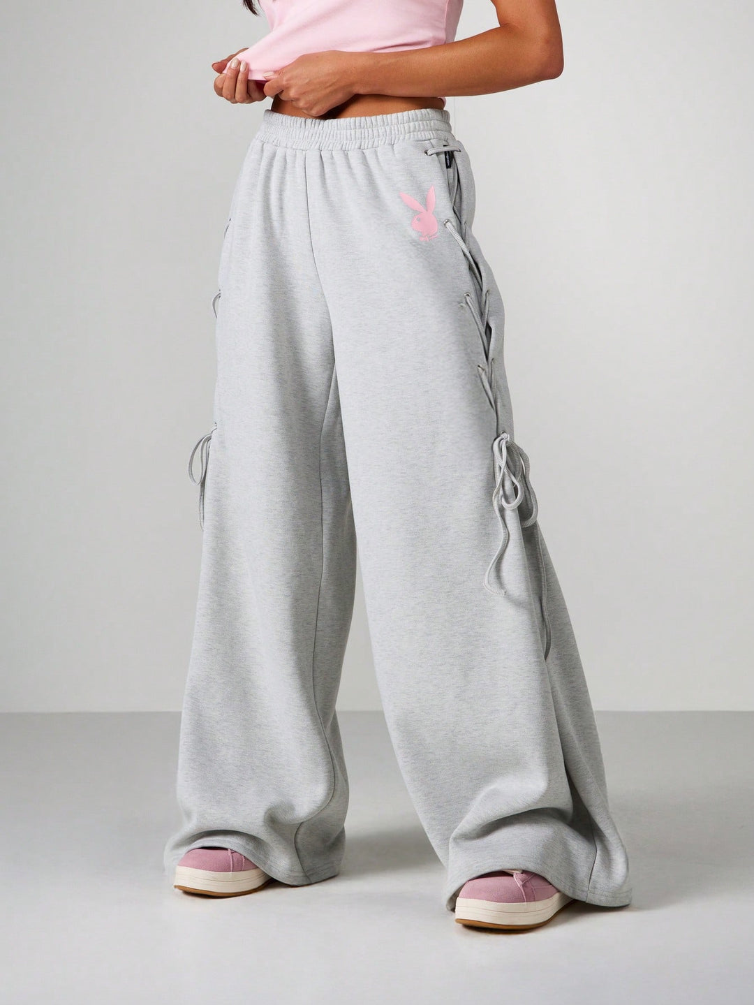 Pantaloni SHEIN, gri
