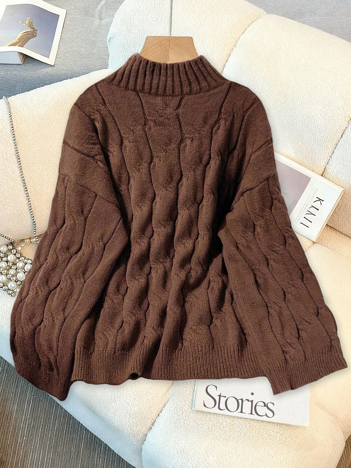 Pulover SHEIN, maro