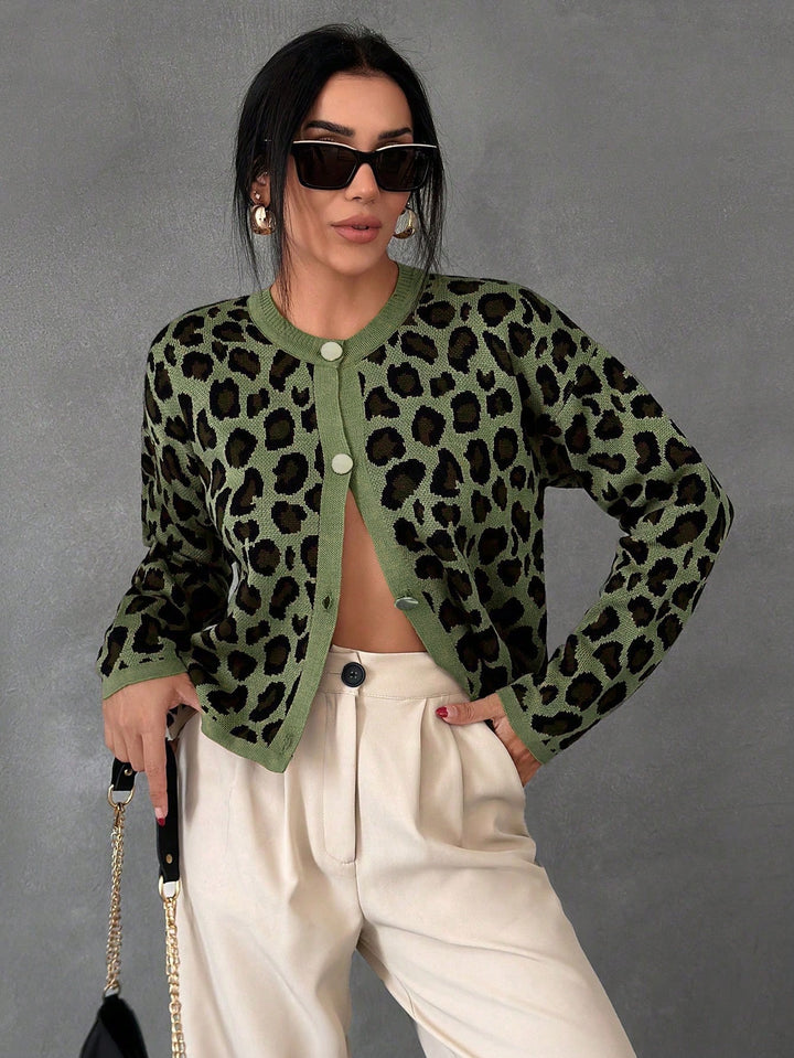 Cardigan SHEIN, kaki