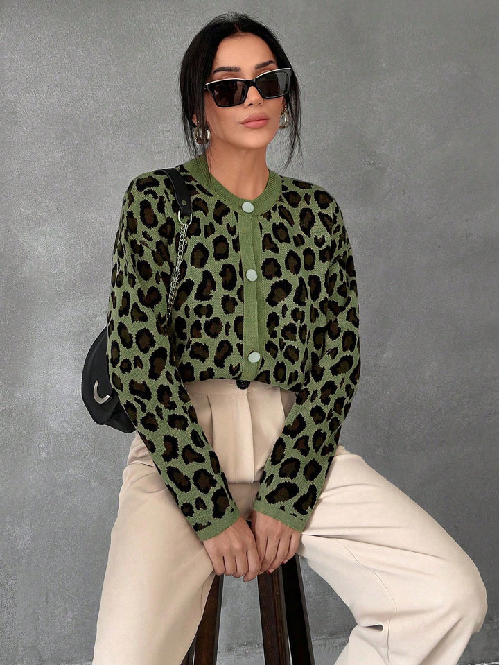Cardigan SHEIN, kaki