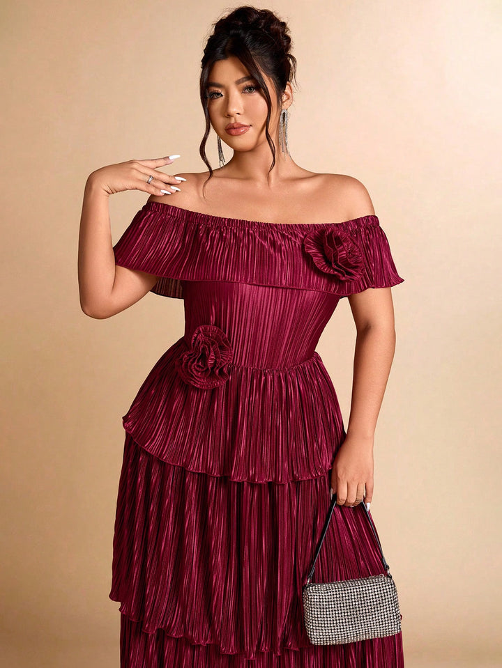 Rochie SHEIN, vișiniu