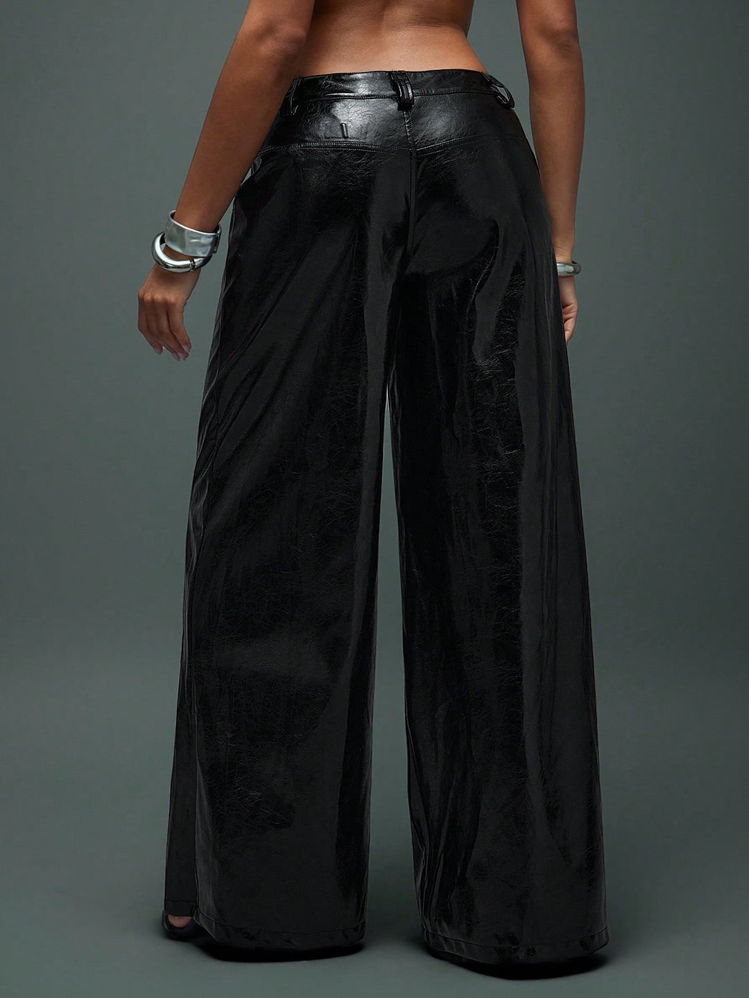 Pantaloni SHEIN, negru