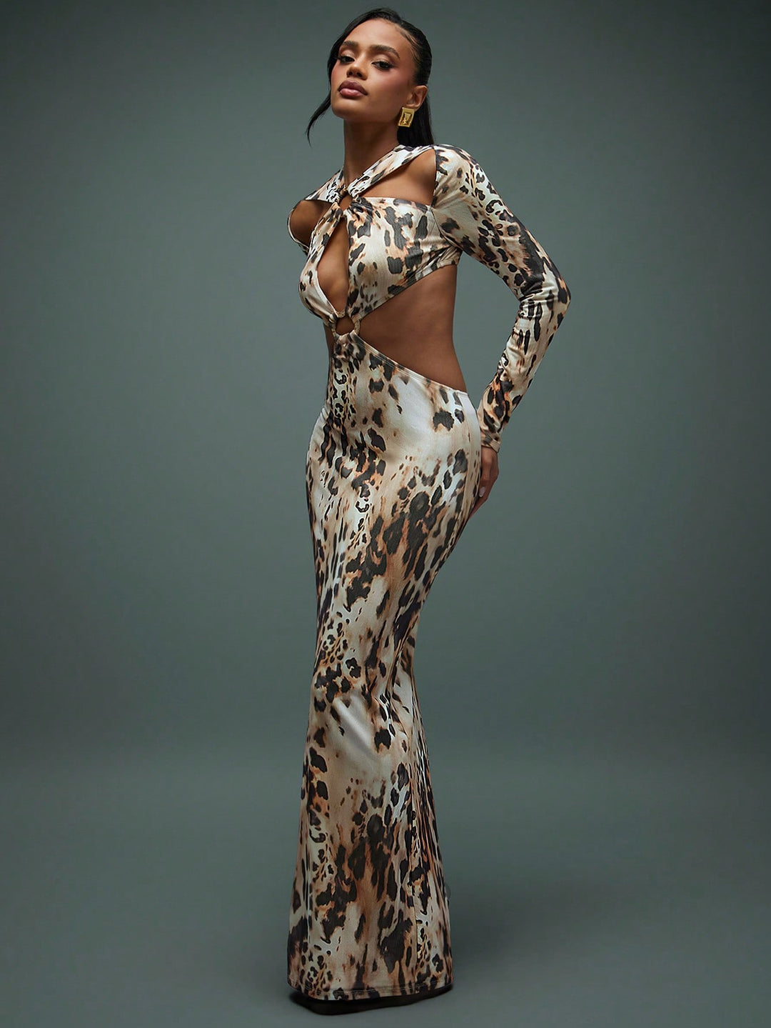 Rochie maxi SHEIN, mix culori