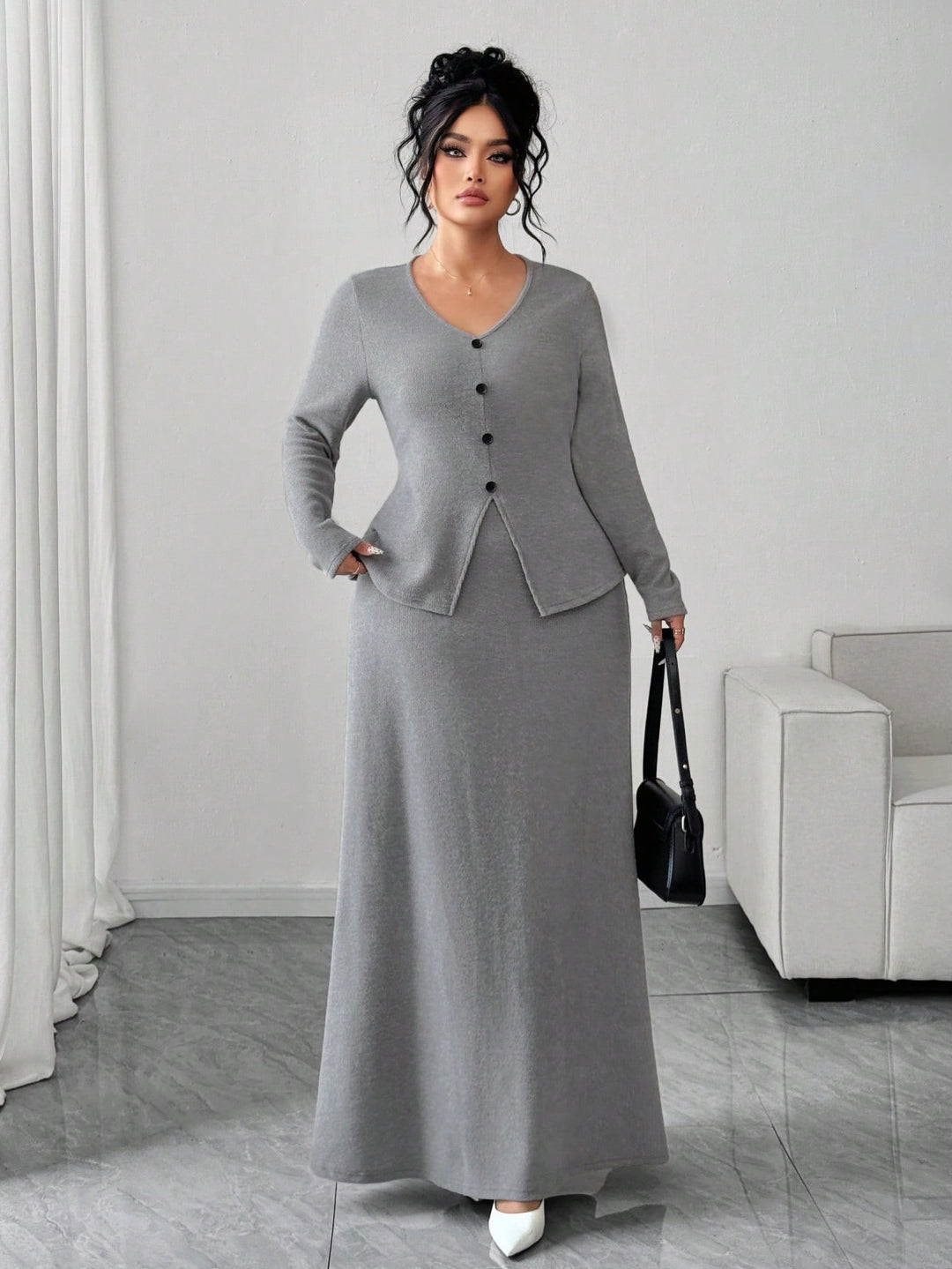 Compleu SHEIN, gri